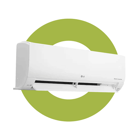 Split Muro LG Inverter 12000 BTU R410 wifi