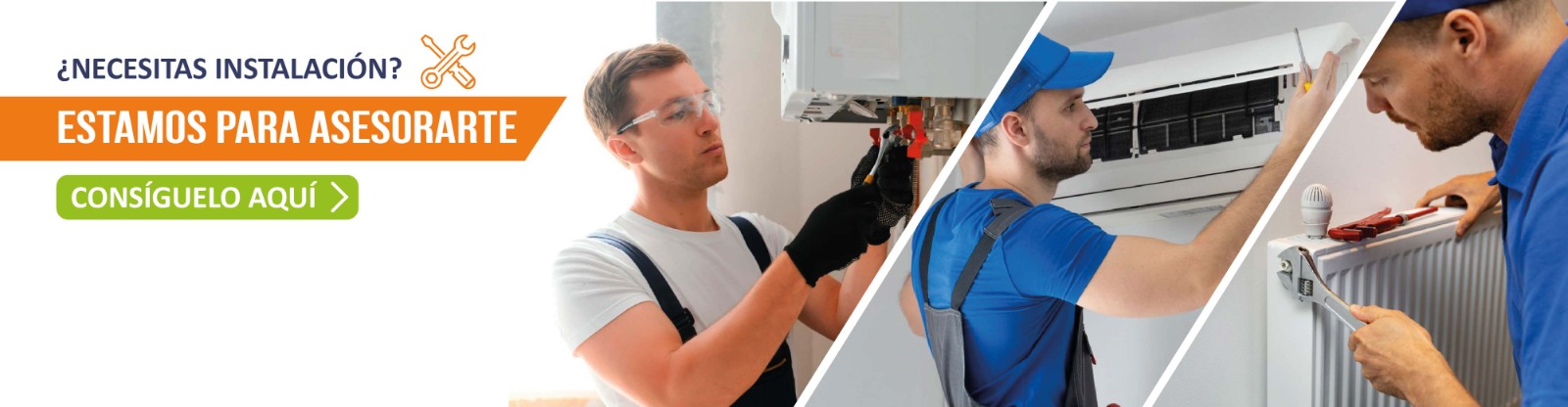 Banner de asesoría para instalación de equipos