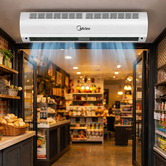 Cortina de aire Midea 120 cm (solo frio)