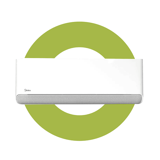 Split Muro Midea Inverter Breezeless 9000 BTU R32 wifi