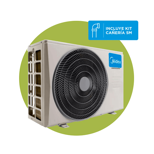 Split Cassette Midea Inverter 55000 BTU R32 380V