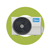Split Muro Midea Inverter Xtra 12000 BTU R32