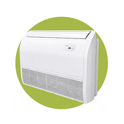 Split Piso Cielo Hisense Inverter 24000 BTU R32 Wifi