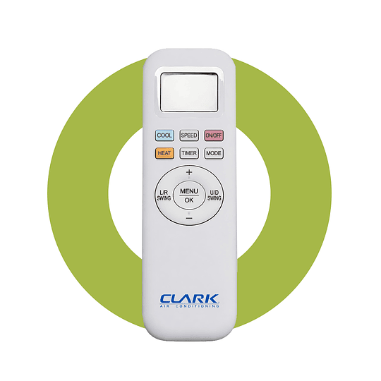 Split Muro Clark New Inverter 36000 BTU R32 wifi