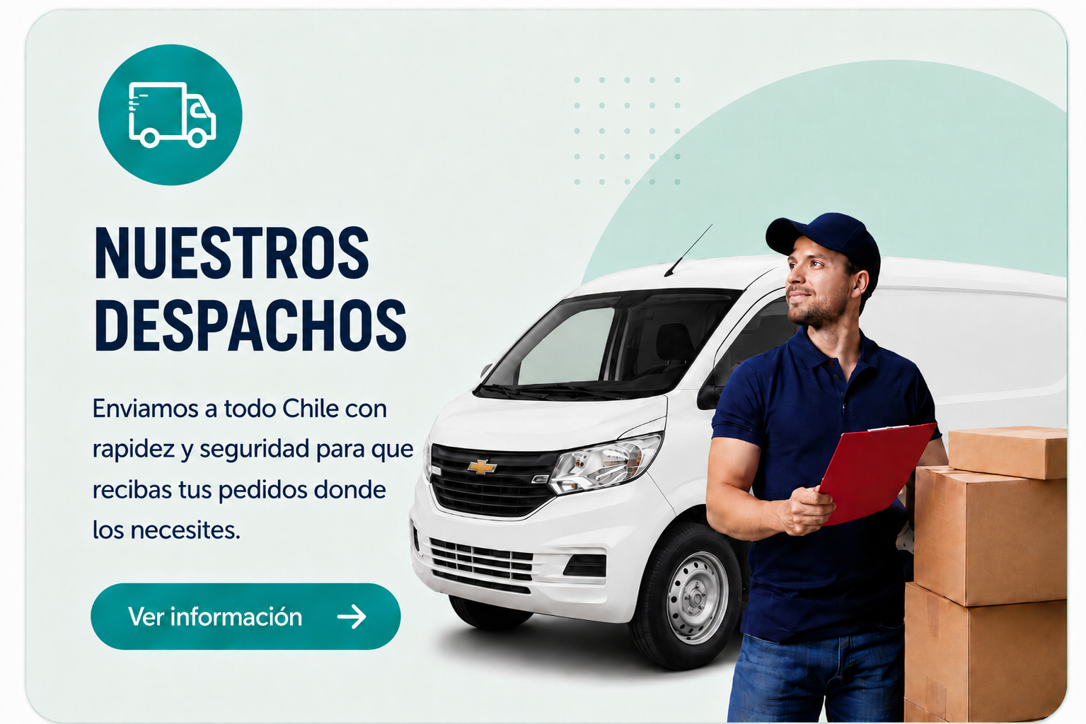 Nuestros despachos: envíos a todo Chile con rapidez y seguridad