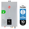 Calefont Rheem 10 litros Tiro Forzado (Gas licuado)