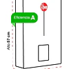 Calefont Rheem 16 litros Tiro Forzado (Gas licuado)