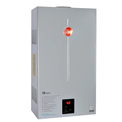 Calefont Rheem 10 litros Tiro Natural (Gas licuado)