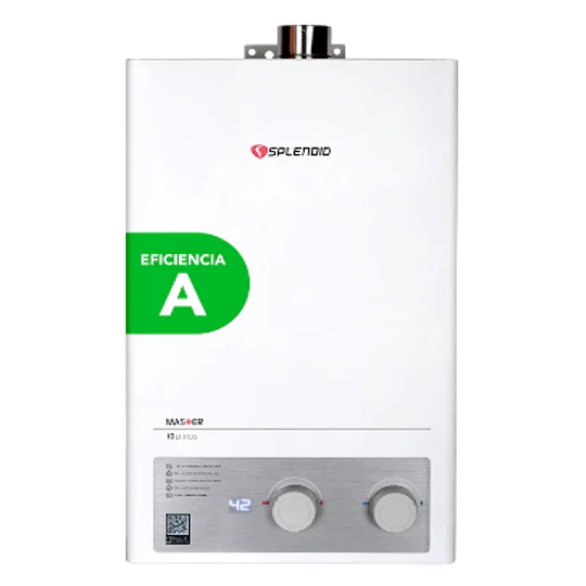 Calefont Splendid Master 10 litros Tiro Forzado (Gas licuado)