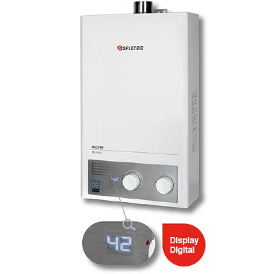 Calefont Splendid Master 13 litros Tiro Forzado (Gas licuado)