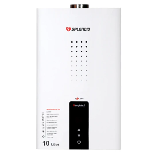 Calefont Splendid Templatech 10 litros Camara Estanca (Gas licuado)