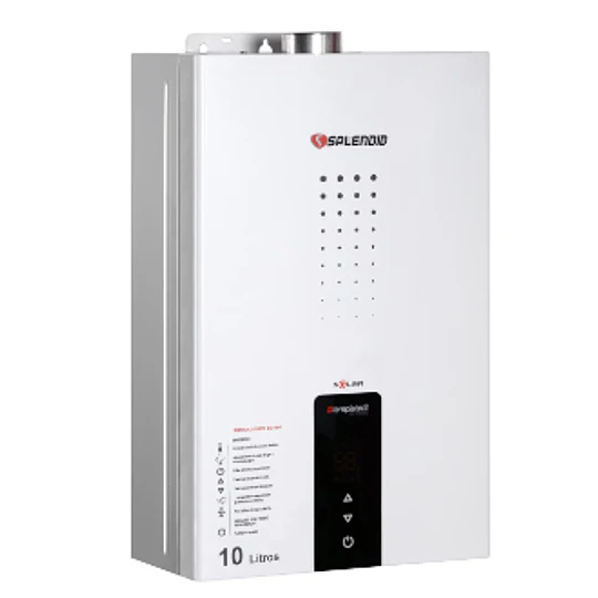 Calefont Splendid Templatech 10 litros Camara Estanca (Gas licuado)