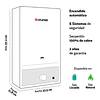 Calefont Splendid Master 10 lts Tiro Natural (Gas licuado)
