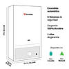Calefont Splendid Master 11 litros Tiro Natural (Gas licuado)