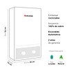 Calefont Splendid Master 8 litros Tiro natural (Gas licuado)