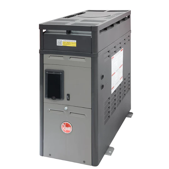 Calentador de piscina a gas Rheem M156 (Gas licuado)
