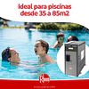 Calentador de piscina a gas Rheem M156 (Gas licuado)