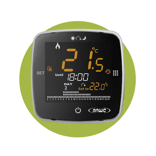 Termostato Programable Anwo Atp- Pantalla Tactil