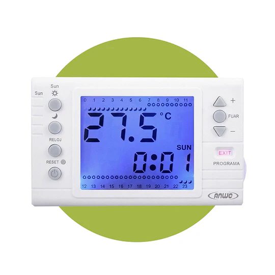 Termostato Programable Anwo Atp-3 