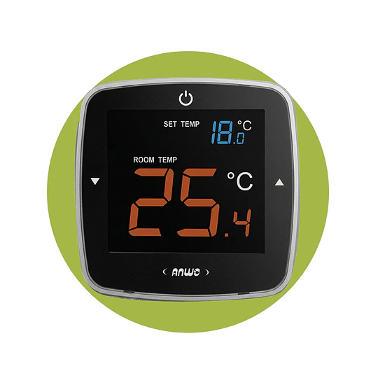 Termostato Simple Anwo RF Ats-Pantalla Tactil