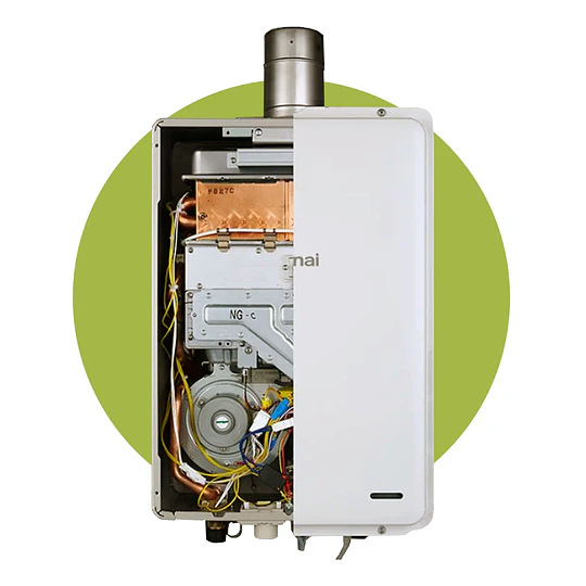Calefon Rinnai 24 lts (Gas licuado)