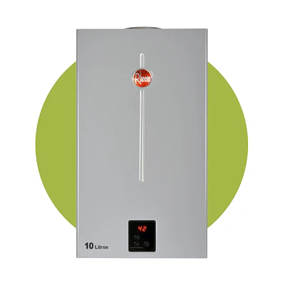 Calefont Rheem 10 litros Tiro Natural (Gas natural)