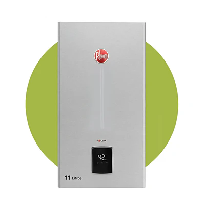 Calefont Rheem 11 lts Tiro Natural (Gas licuado)