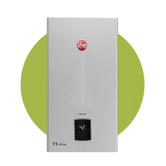 Calefont Rheem 11 lts Tiro Natural (Gas licuado)