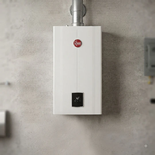 Calefont Rheem 14 lts Tiro Natural (Gas natural)