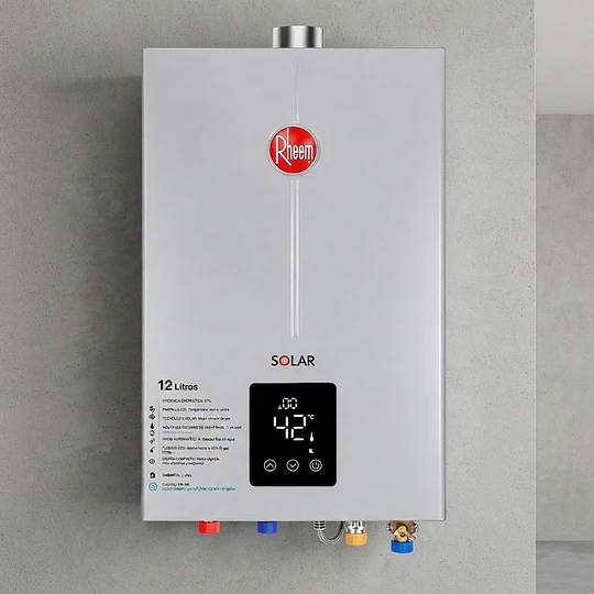 Calefont 12 litros Tiro forzado Rheem (Gas licuado)
