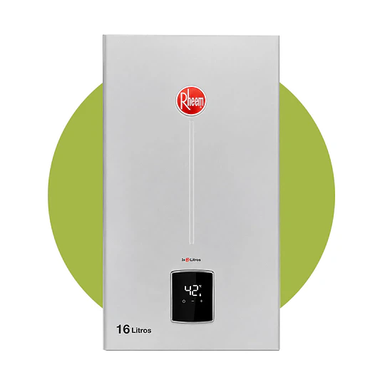Calefont Rheem 16 litros Tiro Natural (Gas natural)