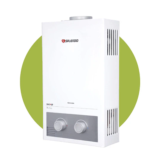 Calefont Splendid Master 7 lts Tiro Natural (Gas licuado)