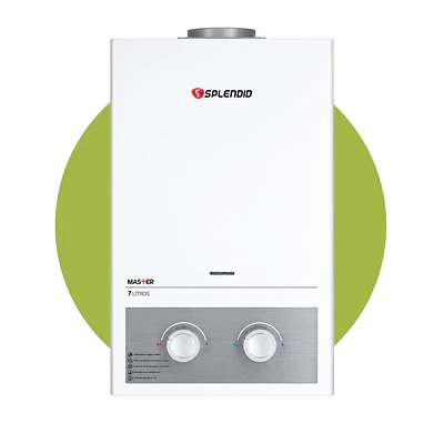 Calefont Splendid Master 7 lts Tiro Natural (Gas licuado)