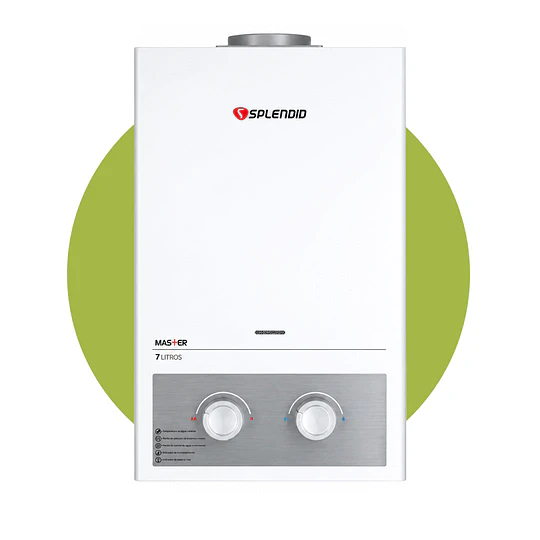 Calefont Splendid Master 7 lts Tiro Natural (Gas licuado)