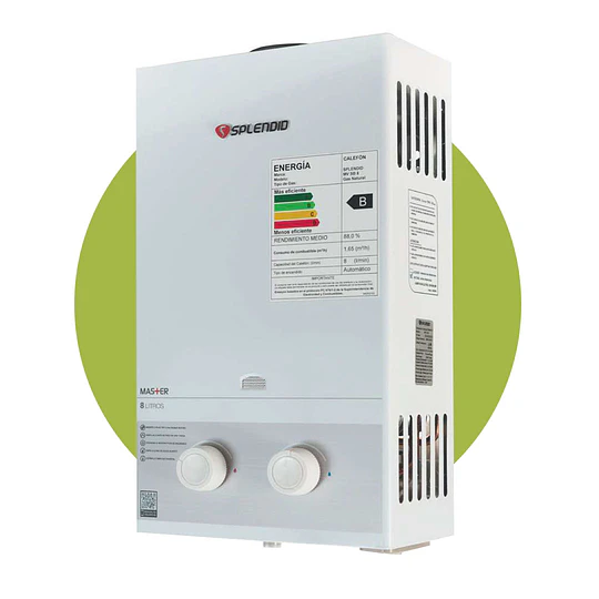 Calefont Splendid Master 8 litros Tiro natural (Gas natural)