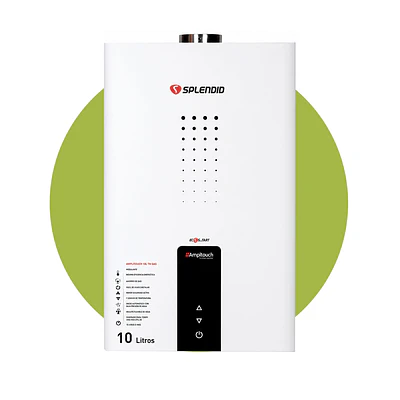 Calefont Splendid Templatech 10 litros Camara Estanca (Gas natural)
