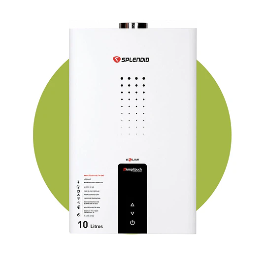 Calefont Splendid Templatech 10 litros Camara Estanca (Gas natural)