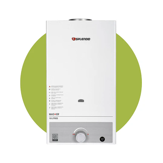 Calefont Splendid Master 10 lts Tiro Natural (Gas natural)
