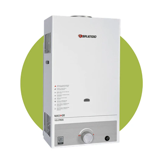 Calefont Splendid Master 10 lts Tiro Natural (Gas natural)