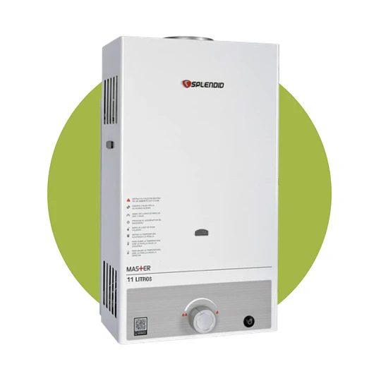 Calefont Splendid Master 11 litros Tiro Natural (Gas licuado)