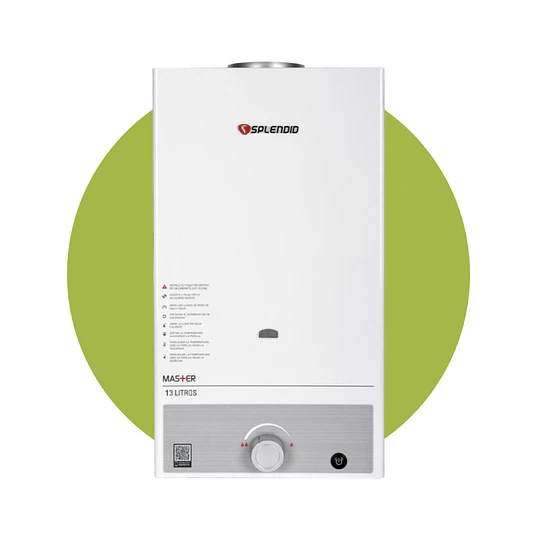 Calefont Splendid Master 13 litros Tiro Natural (Gas natural)