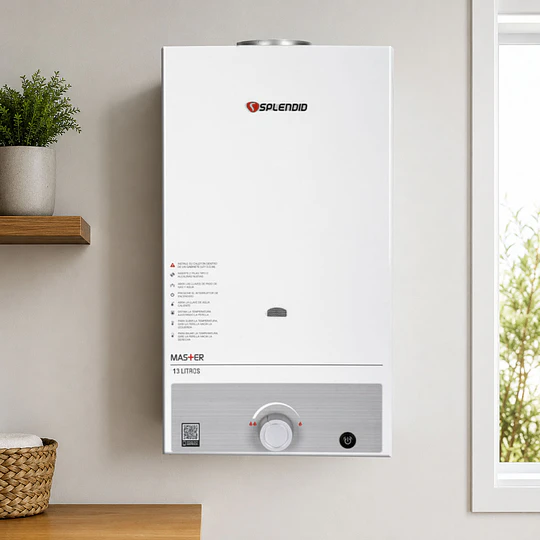 Calefont Splendid Master 13 litros Tiro Natural (Gas licuado)