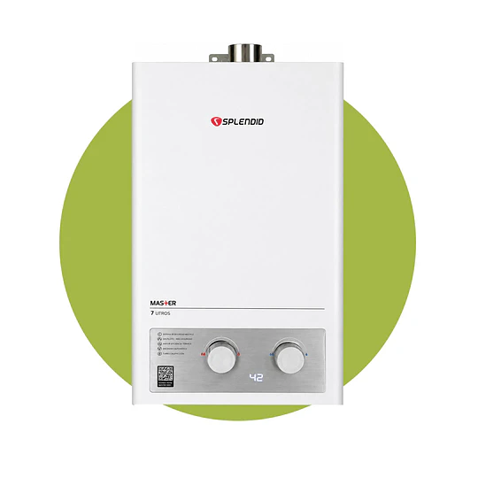 Calefont Splendid Master 7 litros Tiro forzado (Gas licuado)