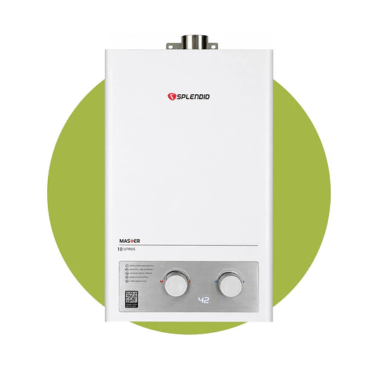 Calefont Splendid Master 10 litros Tiro Forzado (Gas licuado)
