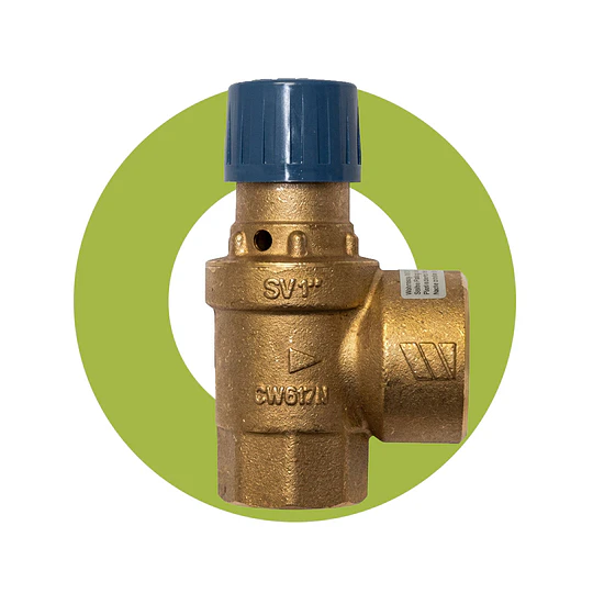 Válvula alivio 1/2″ 3 Bar