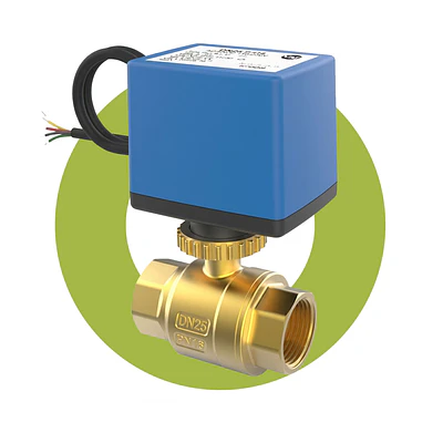 Válvula Motor Bola V&F 3/4″ 2 VIAS.