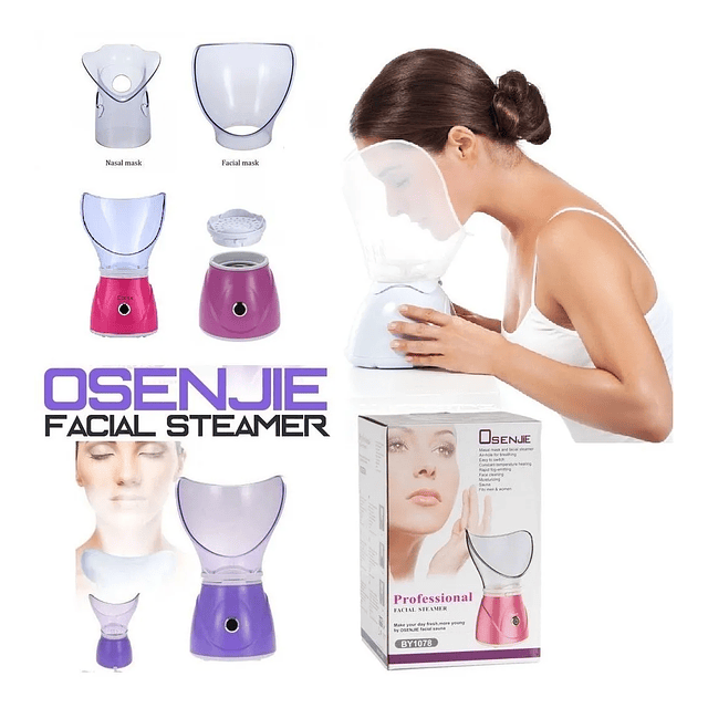 Vaporizador Facial Y Sauna Anti Acne Spa