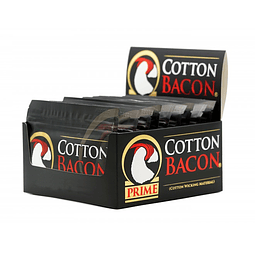 Algodon Cotton Organico Bacon Prime Rdta Rda Rta Vapeo