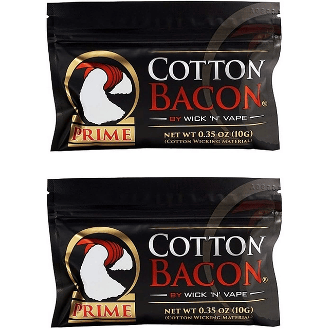 Algodon Cotton Organico Bacon Prime Rdta Rda Rta Vapeo