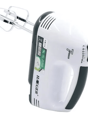 Batidora Pedestal Haeger 260w 7 Velocidades Con Bowl